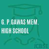 G. P.Gawas Mem. High School Logo
