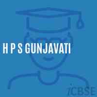 H P S Gunjavati Middle School Logo