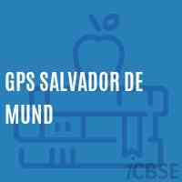 Gps Salvador De Mund Primary School Logo