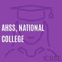 Ahss, National College High School Logo