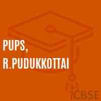 Pups, R.Pudukkottai Primary School Logo