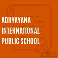 Adhyayana International Public School Logo