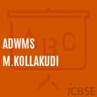 Adwms M.Kollakudi Middle School Logo