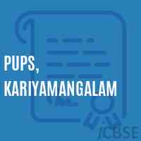Pups, Kariyamangalam Primary School Logo