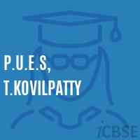 P.U.E.S, T.Kovilpatty Primary School Logo