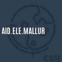 Aid.Ele.Mallur Primary School Logo