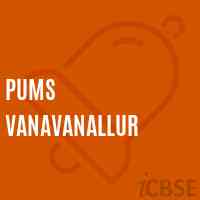 Pums Vanavanallur Middle School Logo