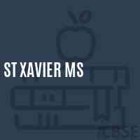 St Xavier Ms Middle School Logo