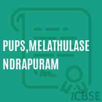 Pups,Melathulasendrapuram Primary School Logo