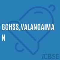 Gghss,Valangaiman High School Logo