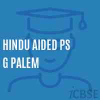 Hindu Aided Ps G Palem Primary School Logo