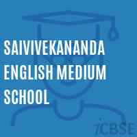 Saivivekananda English Medium School Logo
