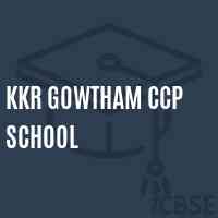 Kkr Gowtham Ccp School Logo