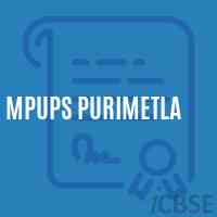 Mpups Purimetla Middle School Logo