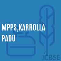 Mpps,Karrolla Padu Primary School Logo