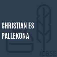 Christian Es Pallekona Primary School Logo