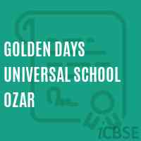 Golden Days Universal School Ozar Logo