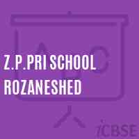 Z.P.Pri School Rozaneshed Logo