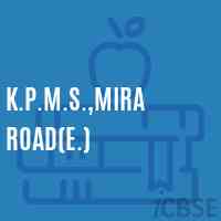 K.P.M.S.,Mira Road(E.) Primary School Logo