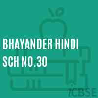 Bhayander Hindi Sch No.30 Middle School Logo