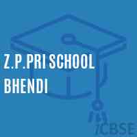 Z.P.Pri School Bhendi Logo