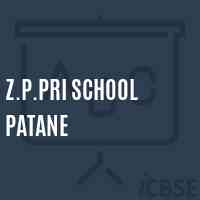 Z.P.Pri School Patane Logo