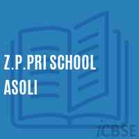 Z.P.Pri School Asoli Logo