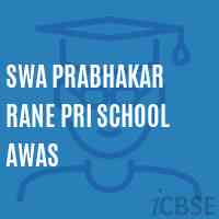 Swa Prabhakar Rane Pri School Awas Logo