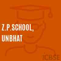 Z.P.School, Unbhat Logo
