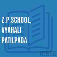 Z.P.School, Vyahali Patilpada Logo