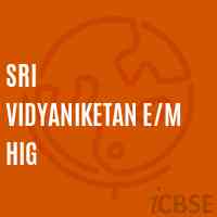 Sri Vidyaniketan E/m Hig Primary School Logo
