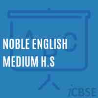 Noble English Medium H.S Secondary School Logo
