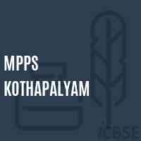 Mpps Kothapalyam Primary School Logo