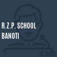 R.Z.P. School Banoti Logo