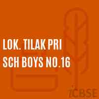 Lok. Tilak Pri Sch Boys No.16 Middle School Logo