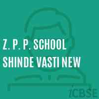 Z. P. P. School Shinde Vasti New Logo