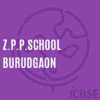 Z.P.P.School Burudgaon Logo