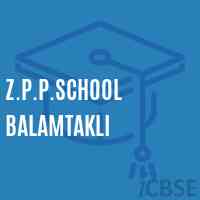 Z.P.P.School Balamtakli Logo