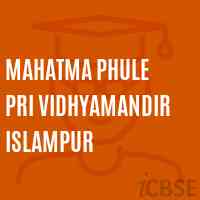 Mahatma Phule Pri Vidhyamandir Islampur Primary School Logo