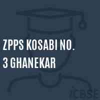Zpps Kosabi No. 3 Ghanekar Primary School Logo