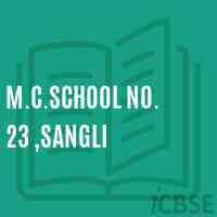 M.C.School No. 23 ,Sangli Logo