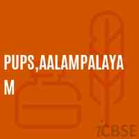 Pups,Aalampalayam Primary School Logo