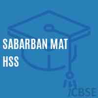 Sabarban Mat Hss Senior Secondary School Logo