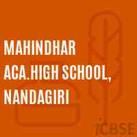 Mahindhar Aca.High School, Nandagiri Logo