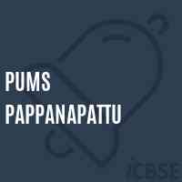 Pums Pappanapattu Middle School Logo