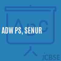 Adw Ps, Senur Primary School Logo