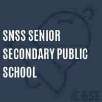 Snss Senior Secondary Public School Logo