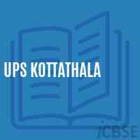 Ups Kottathala Upper Primary School Logo