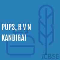Pups, R V N Kandigai Primary School Logo