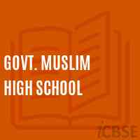 Govt. Muslim High School Logo